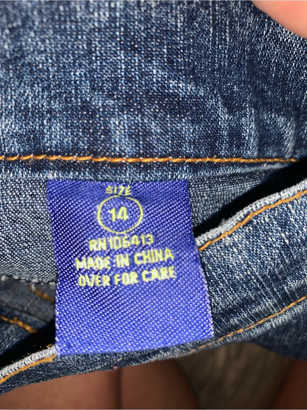 Magic vintage jeans